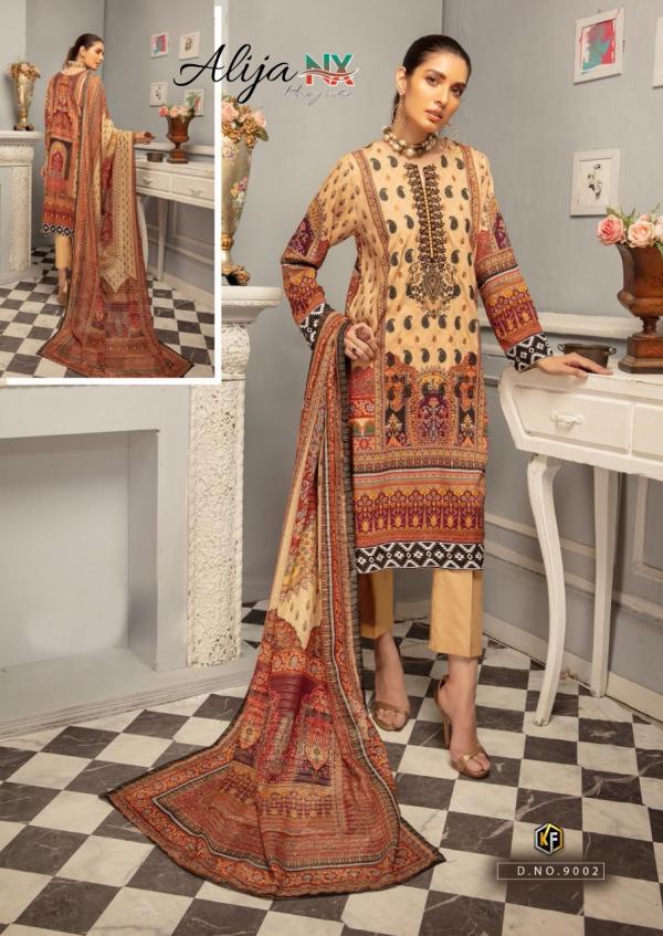 Keval Alija Nx Vol-9 Cotton Print Pakistani Look Dress Material